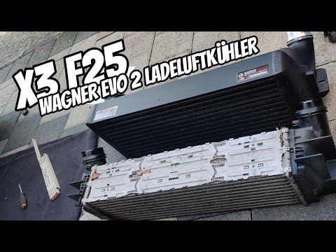 BMW X3 X4 F25 F26 Ladeluftkühler Wagner EVO 2 Einbau | Intercooler FMIC N57 N55