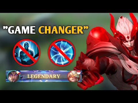 THE GAME CHANGER BATTLE SPELL! | YU ZHONG BEST BUILD 2022 - MLBB