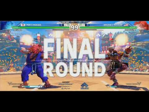 Evo 2017 - Street Fighter V Finals:  Filipino Champ vs Tokido