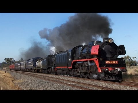Steam Trains on the Goldfields Express: Australian Trains