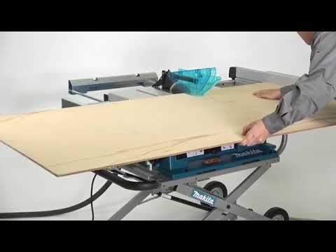 Makita Stalinis pjūklas 2704N 255 mm video