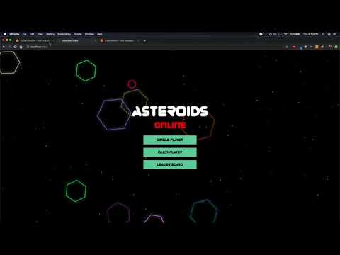 Building a Multiplayer Asteroids clone In JavaScript/Python/AWS - Part 1