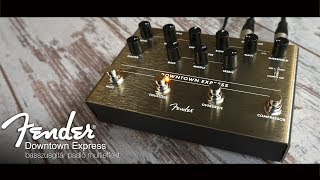 Video thumbnail for Fender Downtown Express basszusgitár padló multieffekt by HangszerPláza