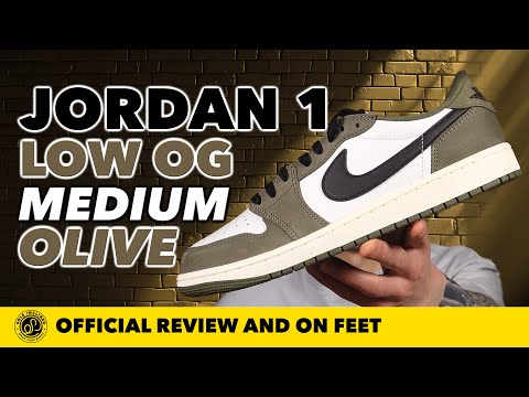 Air Jordan 1 Low OG 'Medium Olive' In Depth Review and On Feet!