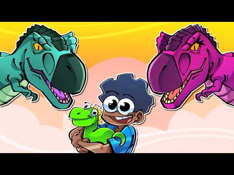Criei uma FAMILIA DE T REX no ARK SURVIVAL