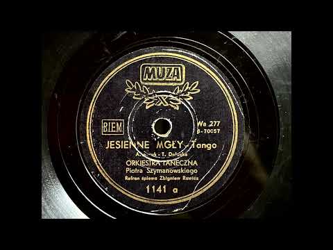 1949 ZBIGNIEW RAWICZ - Jesienne Mgły MUZA 10" 1141