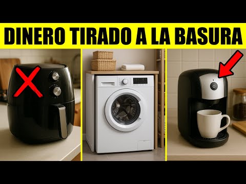 10 ELECTRODOMÉSTICOS INÚTILES que INSISTES en tener en casa! (no valen la pena) - Minimalismo