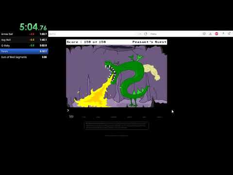 Peasant's Quest (100%) speedrun in 5:07.166