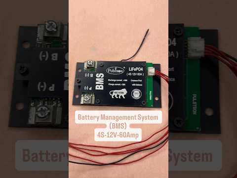 Pulstron 4S-12V-60A / Lithium LiFePo4 (LFP) / Battery Management System (B.M.S)