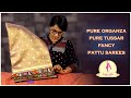 Pure Tussar Pattu And Kanchi Organza Silk Latest Arrivals NaariSilks Wholesalesarees