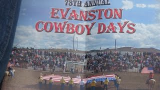 preview picture of video 'Evanston Cowboys Days and Rodeo PRCA (Event Highlights)'