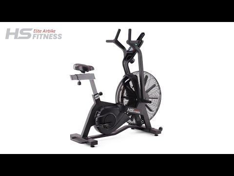 HS Fitness Elite AirBike YouTube video thumbnail image