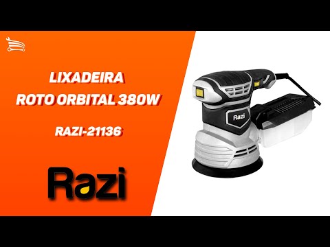 Lixadeira Roto Orbital 380W  - Video