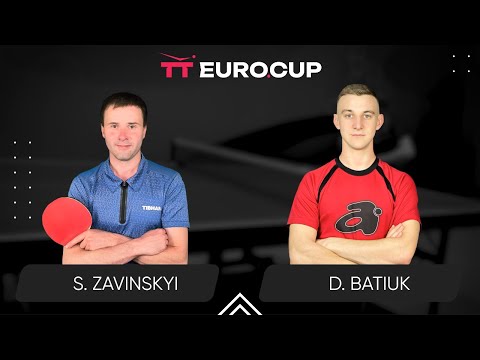 12:00 Serhii Zavinskyi  - Dmytro Batiuk 25.05.2024 TT Euro.Cup  Ukraine MASTER. TABLE 4