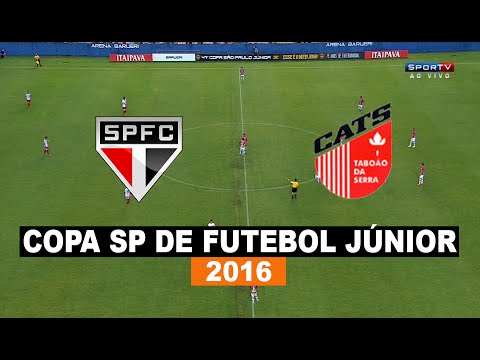 Gols e Pênaltis - São Paulo 2 (5) x (3) 2 Taboão Da Serra - Copa SP De Futebol Júnior - 10/01/2016
