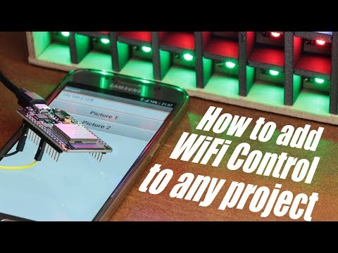 How to add WiFi Control to any project || ESP32 Beginner's Guide