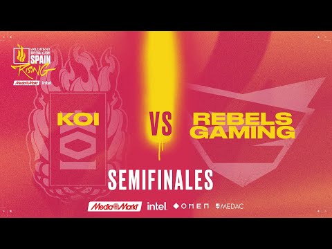 KOI VS REBELS GAMING - SEMIS - MAPA 2 - VALORANT RISING MEDIAMARKT INTEL - SPLIT 1 2022
