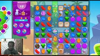 Candy Crush Saga Level 9877 - Sugar Stars, 28 Moves Completed