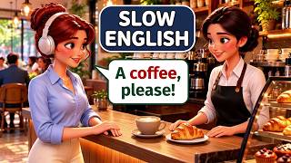 30-Days Slow English — Day 13: At the Café ☕