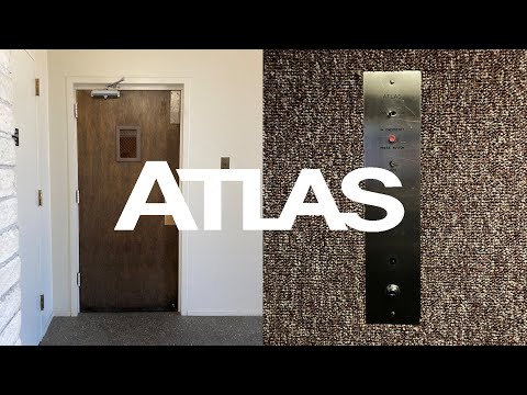 AMAZING Original Atlas Hydraulic Swing Door Elevator - 1875 Olympic Blvd - Walnut Creek, CA