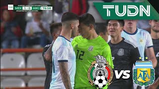 ¡Otra vez! ¡Se arma la bronca! | México 1 - 0 Argentina | Amistosos - Internacional | TUDN ¡Otra vez! ¡Se arma la bronca! | México 1 - 0 Argentina | Amistosos - Internacional | TUDN