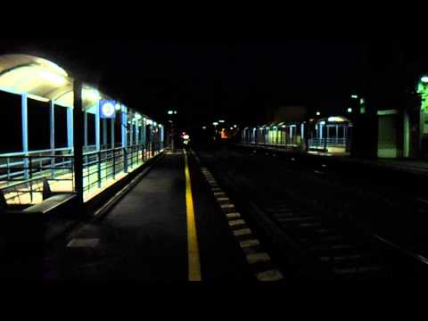 ETR 450 in transito nella notte di Torricola