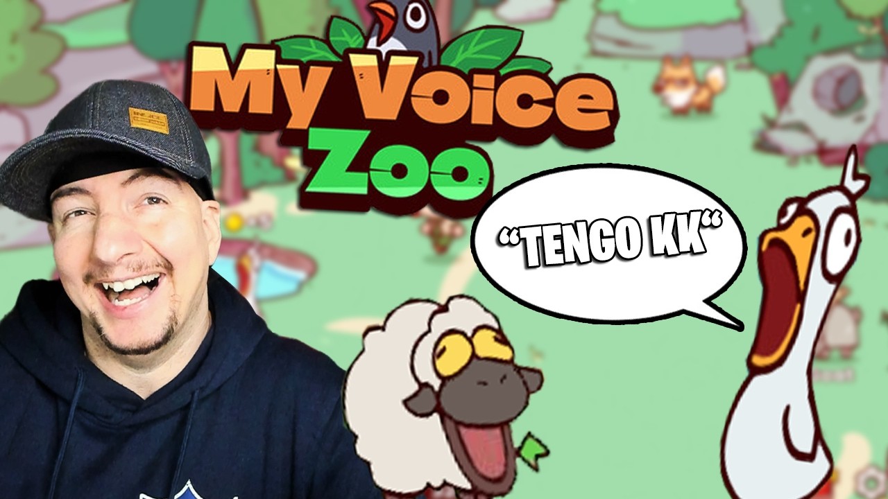 🙊📢Le PONGO VOZ a los ANIMALES de mi ZOO | My Voice Zoo