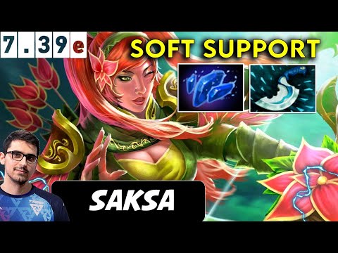 Saksa Windranger Soft Support - Dota 2 Patch 7.39e pro Player Full Gameplay