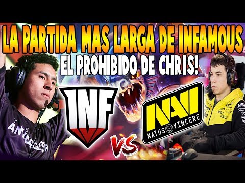 INFAMOUS vs NAVI [Game 1] BO2 - "El Prohibido de Chris Brown" - TI9 THE INTERNATIONAL 2019 DOTA 2