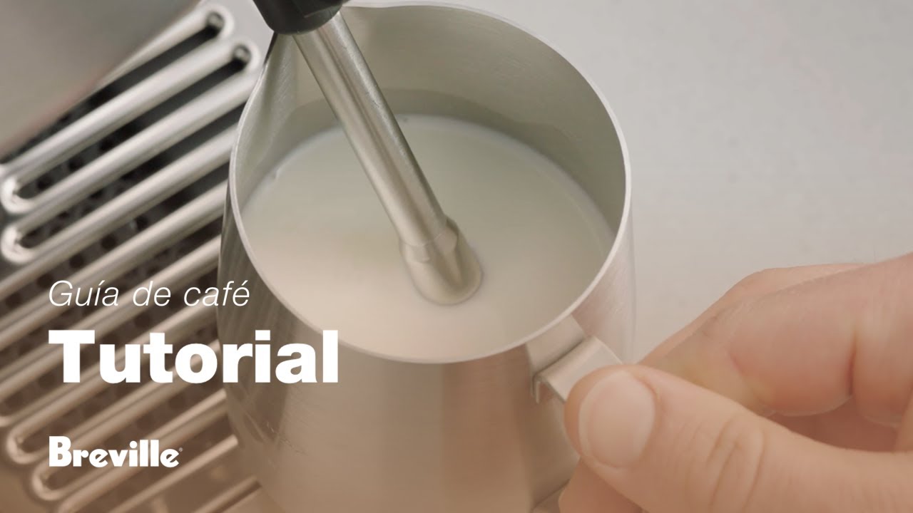 Cómo ajustar la temperatura y la textura de la leche