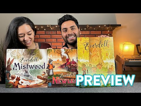 Everdell Newleaf & Mistwood - Preview Playthrough