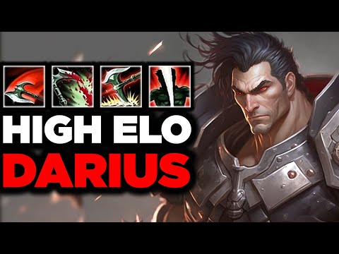 Season 13 High Elo Darius Gameplay - Darius Gameplay Guide - Best Runes - Best Builds