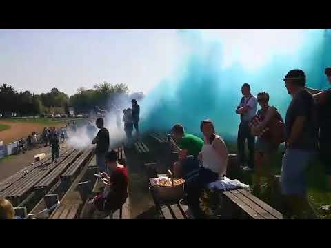 Oprawa z meczu KS Sporting Wrocław - WKS Muchobór Wrocław 29.04.2018