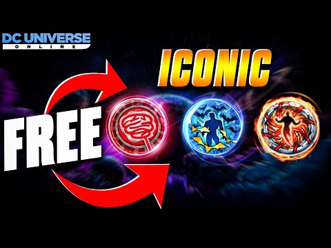 How to Get ICONIC's for FREE in DCUO