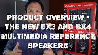 Video thumbnail for Product Overview - The M-Audio BX3 and BX4 Multimedia Reference Monitors by MediaCast TV