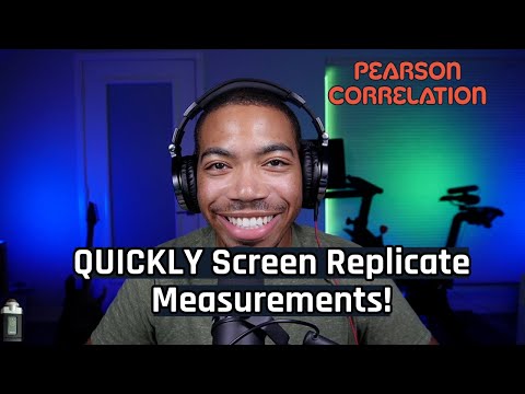Evaluate Sample Replicates With Pearson Correlation And Python