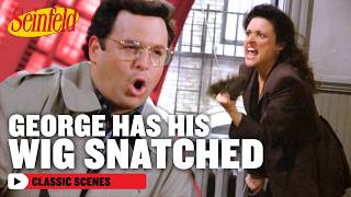 George Has His Wig SNATCHED | The Beard | Seinfeld
