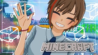 声入り🐑🎵 - 【マイクラ】テラコッタ無限回収【来栖夏芽/にじさんじ】