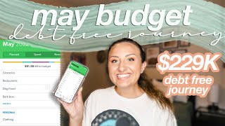 BUDGET WITH ME MAY 2022 | life updates, student loan refinancing