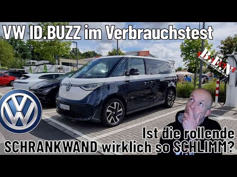 VW ID.BUZZ im Verbrauchstest: Ist die rollende SCHRANKWAND wirklich so SCHLIMM? 😯