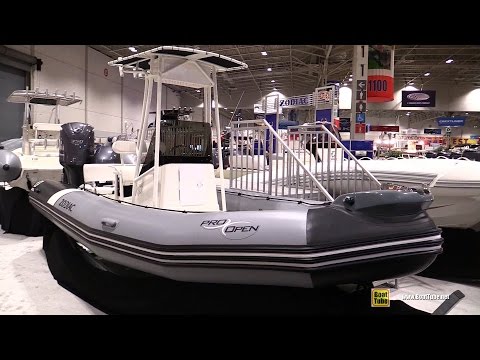 2016 Zodiac Pro Open 650 Inflatable Boat - Walkaround - 2016 Toronto Boat Show
