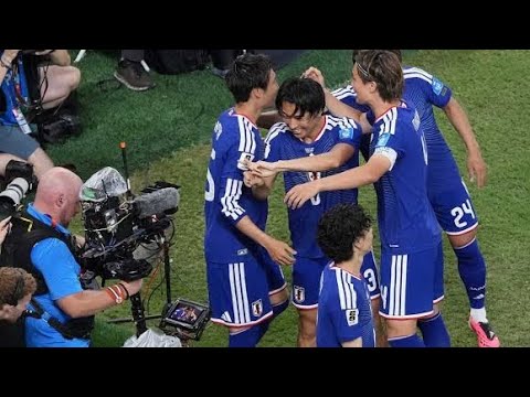 ⚽日本4発圧勝！中村敬斗のKポーズに隠された感動秘話とは…#日本代表 #サッカー日本代表 #ワールドカップ #W杯 #中村敬斗 #久保建英 #鎌田大地 #SAMURAIBLUE #サッカー #感動秘話