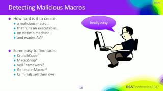 Applied Machine Learning: Defeating Modern Malicious Documents video