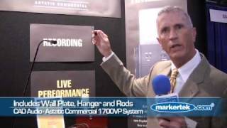 Video thumbnail for Equitek E100S Supercardioid Condenser Microphone from CAD Audio by Markertek – America's Broadcast Supply House