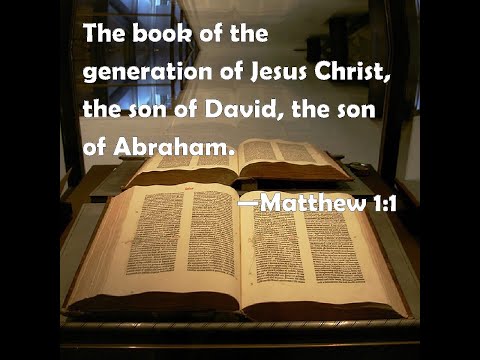 [12/05/2021 AM] - Assorted Women; Sovereign Grace -  Matthew 1:1-17    Rev  Harold Miller