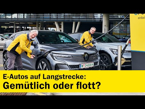 Comparison of electric cars on long journeys - What is the optimal speed? | ÖAMTC