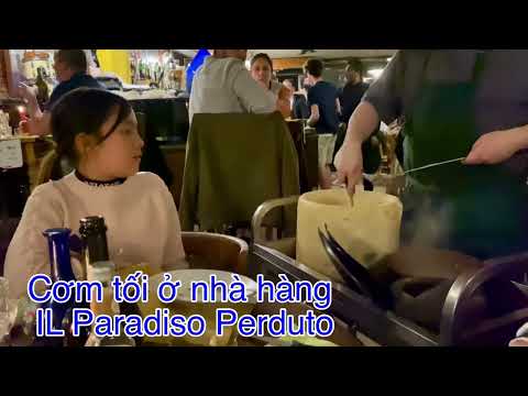 Jantar no IL Paradiso Perduto, Veneza, Itália