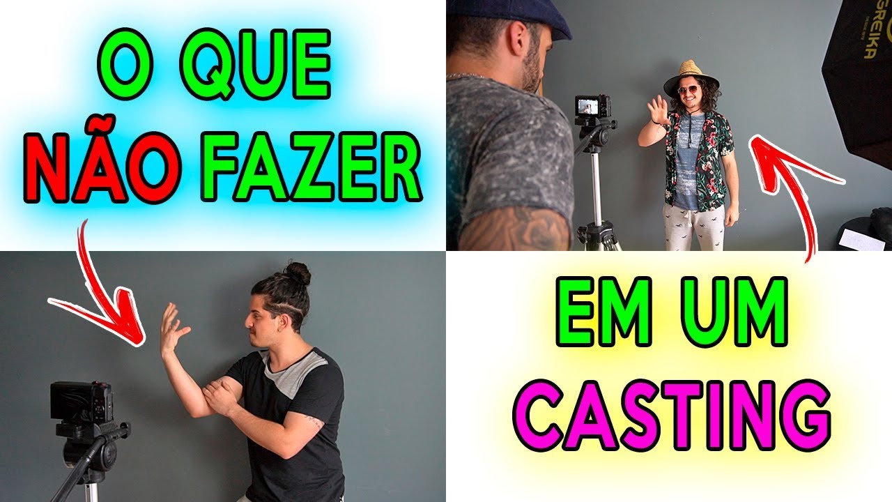 O QUE NÃO FAZER EM UM TESTE DE MODELO/ATOR | VIDA DE MODELO - EP. 100
