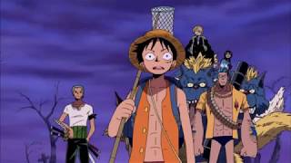 Download lagu One piece luffy puts back zombie, mugiwara crew vs zombies mp3
