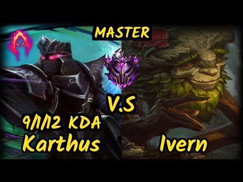 XL Caedrel (KARTHUS) vs IVERN - 9/1/12 KDA JUNGLE GAMEPLAY - EUW Ranked MASTER